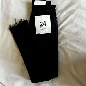 REDONE 90s HIGH RISE ANKLE CROP